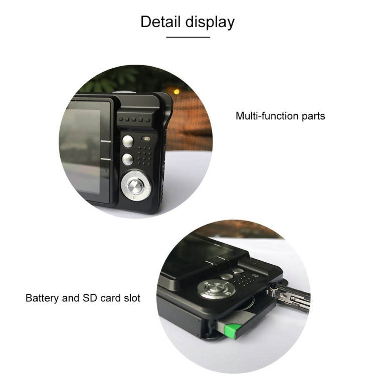 48 Million Pixel CCD HD Digital Camera Retro Self-Portrait Video Camera 48 Million Pixel CCD HD Digital Camera Retro Self-Portrait Video Camera